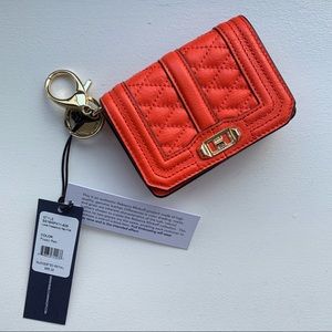 NWT Rebecca Minkoff Cardholder Keychain